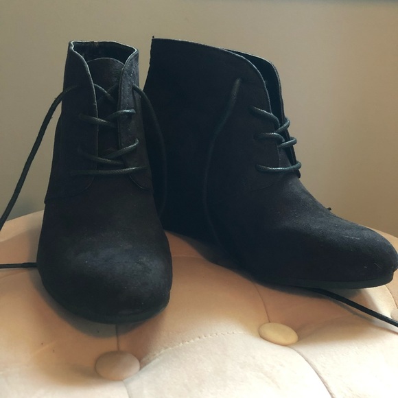 lace up wedges - Picture 5 of 6